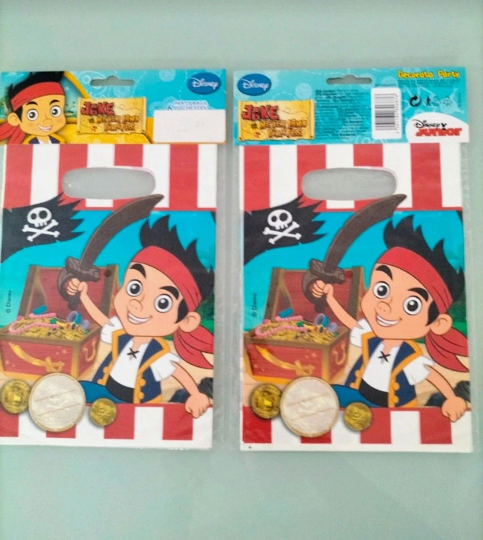 Sacos prenda Jake e os piratas - 12 sacos